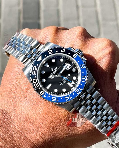 rolex batman prezzo usato|rolex gmt batman jubilee.